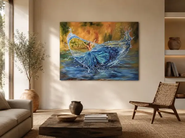 Mariposa en el agua — el charco